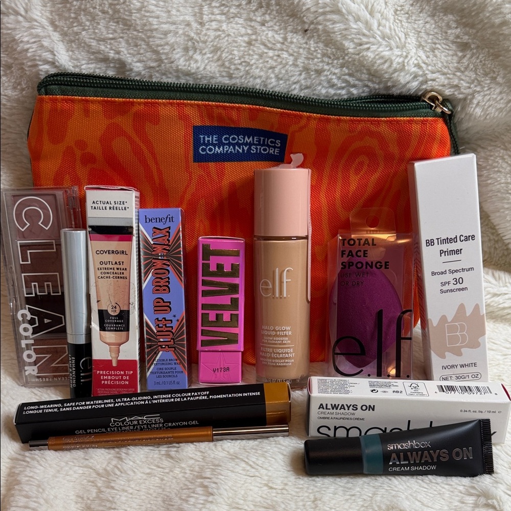 NEW Makeup Bundle with Cosmetic Pouch